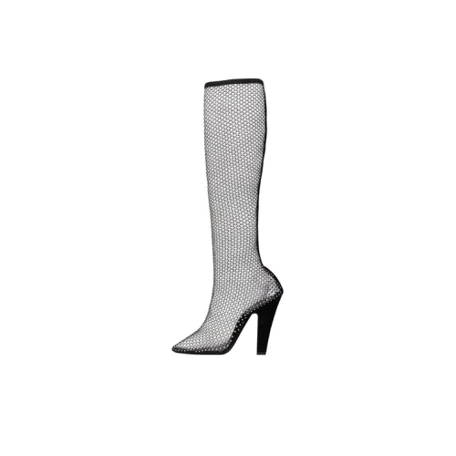 SAINT LAURENT Женские сапоги до колена