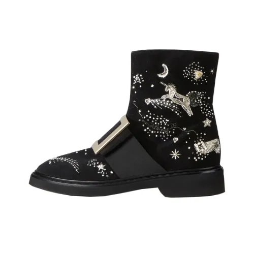 Roger Vivier VIV' Rangers Ботильоны Женские Черные