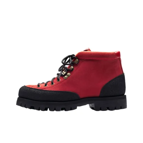 Paraboot Ботильоны Красный Черный Женские