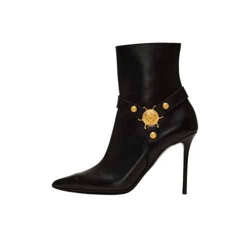 BALMAIN Ботильоны 9,5 см Женские Черные