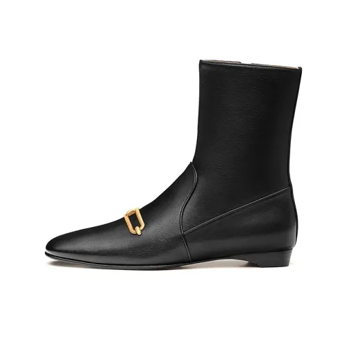 HERMES Dora Ankle Boot Ботильоны Женские Черный