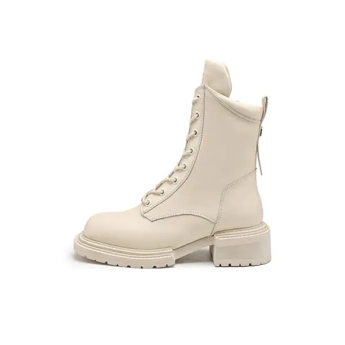 CERRUTI 1881 ботинки Martin High Top Ecru Женские