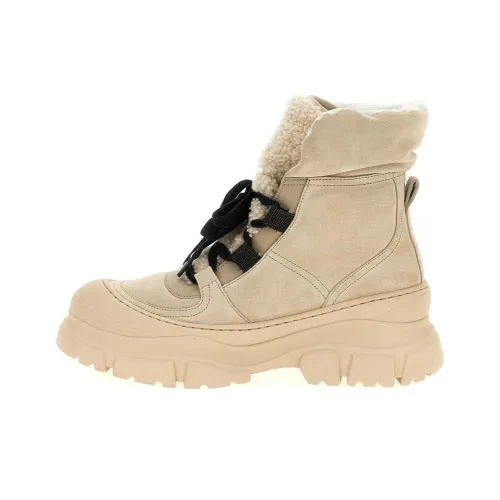 Brunello Cucinelli Ботильоны Экрю Женские