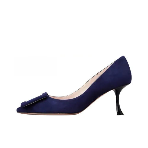 Roger Vivier Высокие каблуки Синие Женские