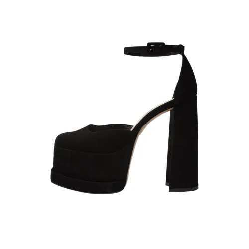 Schutz Luan Грубый каблук Высокие каблуки 14 см Женские Черный