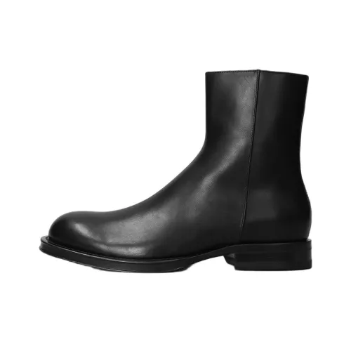 Lanvin Ботильоны 3 см Мужской Черный