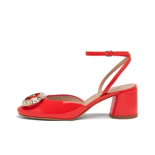 Casadei Грубый каблук Высокие каблуки 5 см Женские Красный