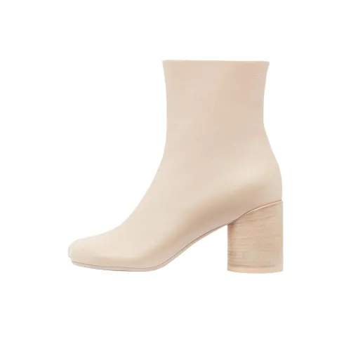 MM6 Maison Margiela Anatomic Ботильоны Бежевые Женские