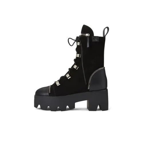 Giuseppe Zanotti GZ Botulки 6 см Женские Черные