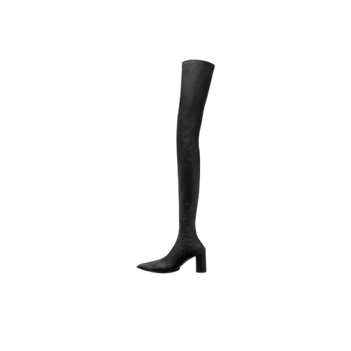 MM6 MAISON MARGIELA Over The Knee Botинки 7,5 см Женские Черные