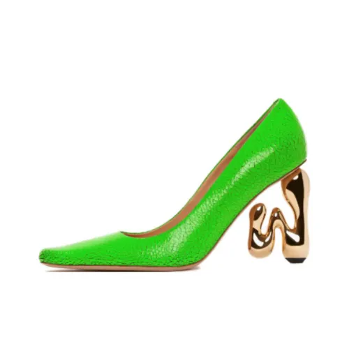 JW Anderson Высокие каблуки Зеленый Женские
