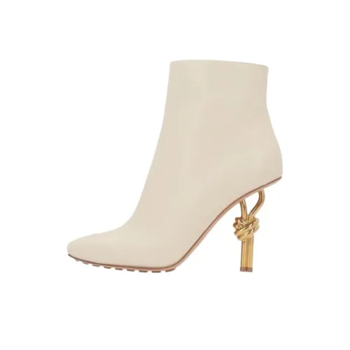 Bottega Veneta Узел Ботильоны Женские Белые