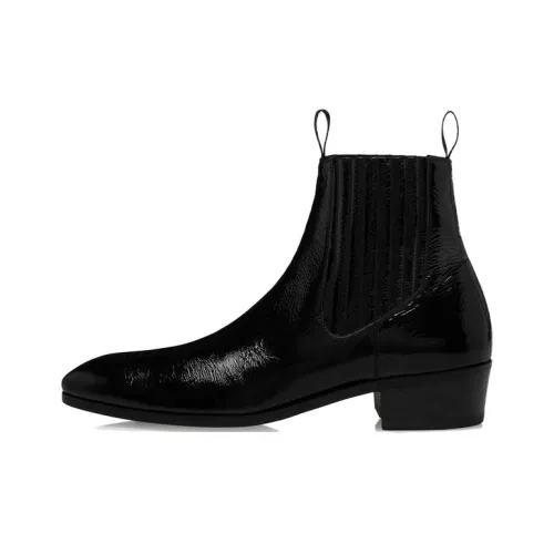 TOM FORD Короткий Челси 4CM Мужской Черный