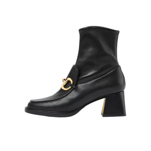 GUCCI Ботильоны 5,5 см Женские Черные