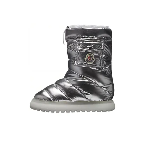 Moncler Короткий Сноубутсы Женские Серебряные