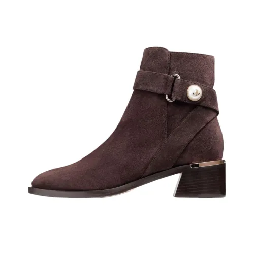 Jimmy Choo Noor Ботильоны 4,5 см Женские Коричневые