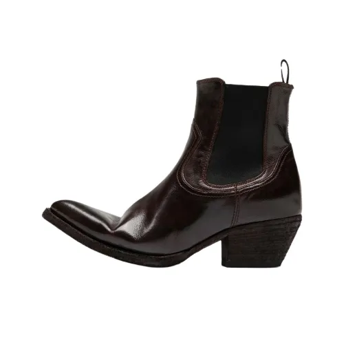 Officine Creative Wanda Короткий Челси 5,5 см Женский Коричневый