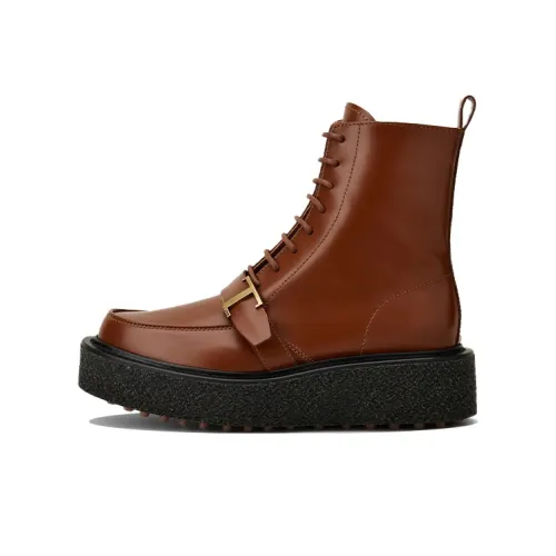 TOD'S Ботильоны Женские Коричневый