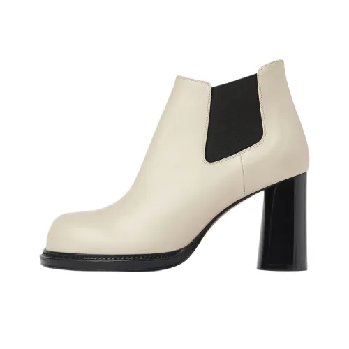 Bottega Veneta Cliff Короткий Челси 8 см Женские Белые