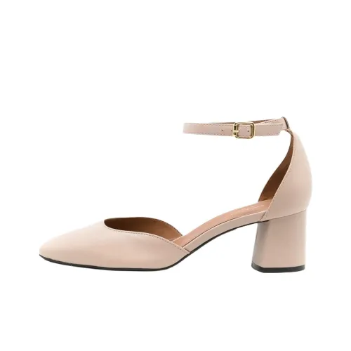 Sarah Chofakian FLORENCE Грубый каблук Высокие каблуки 4CM Женские Розовый