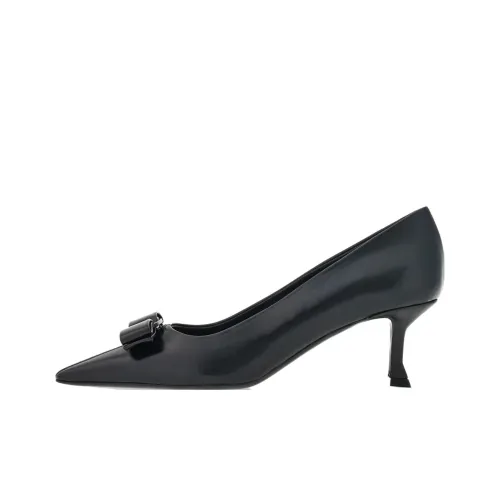 Ferragamo Vara Высокие каблуки Черные Женские