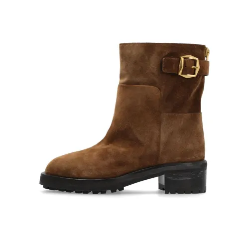 Jimmy Choo Brooklyn Ботильоны 5 см Женские Коричневый