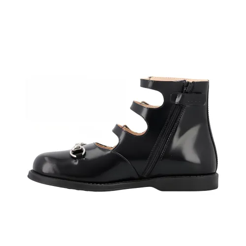 GUCCI Bootie с застежкой Horsebit 1,5 см женский черный