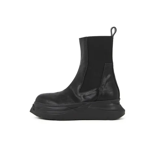 Rick Owens DRKSHDW Beatle Abstract Короткий Челси Мужской Черный