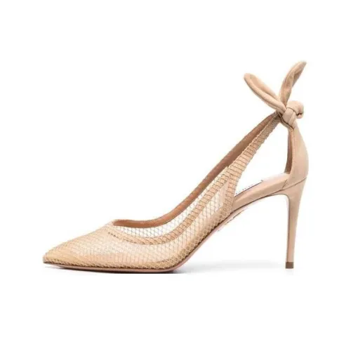 AQUAZZURA Высокие каблуки Светло-янтарный Женские