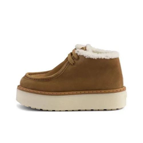 PRADA Ankle Длина Сноубутсы Женские Светлый Умбра