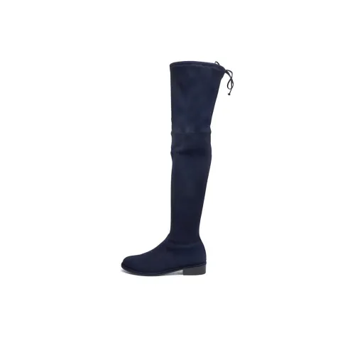 Stuart Weitzman SW Lowland Over The Knee Boots Женские Синие