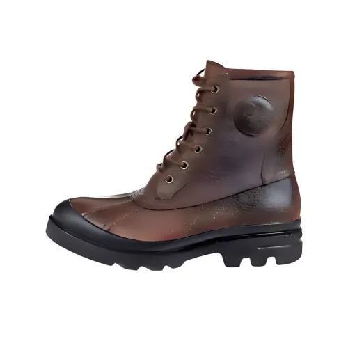 Polo Ralph Lauren Короткий Мартин Ботин Мужской Коричневый