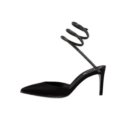 RENE CAOVILLA Cleo Узкий каблук Высокие каблуки Женские Черный