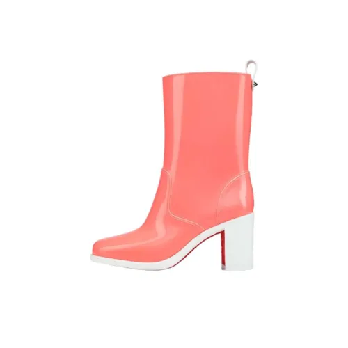 CL Loubirain Женские ботильоны розовые