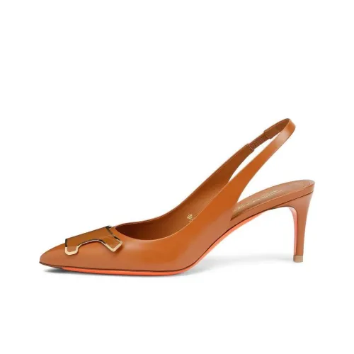 Santoni Высокие каблуки Апельсин Женские