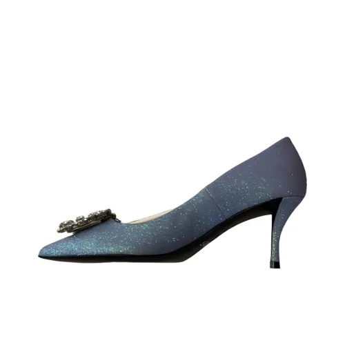 Roger Vivier Высокие каблуки Синие Женские