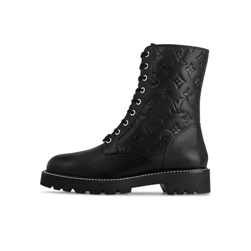 LOUIS VUITTON Territory Носки Crew Martin Boot Женские Черные