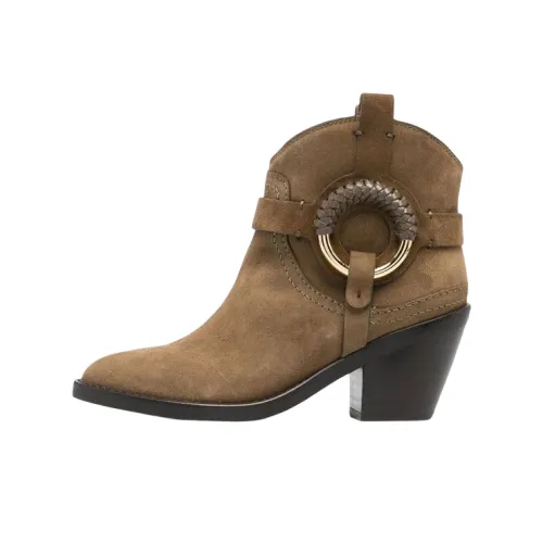 See By Chloe Ботильоны Женские Светлый Умбра