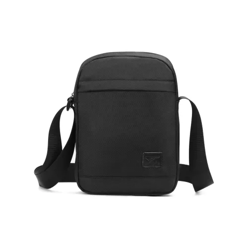 SEPTWOLVES Ткань Сумка через плечо Стандартная Мужская Черная Серая