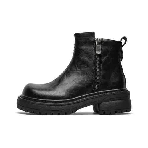 WEISHIBANGWEI Ботильоны Женские Черные