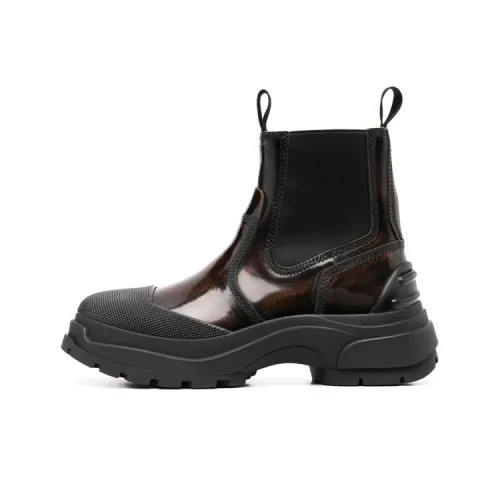 Maison Margiela Ale Chelsea Мужской Черный Умбра