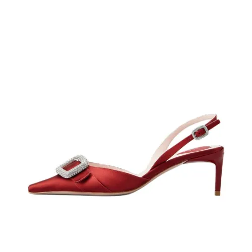 Roger Vivier Высокие каблуки Красный Женские