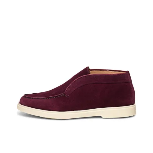 Santoni Ботильоны Женские, цвет бургундский