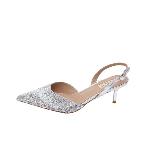 NICOLI Amedea Узкий каблук Высокие каблуки 5 см Женские Серебристые