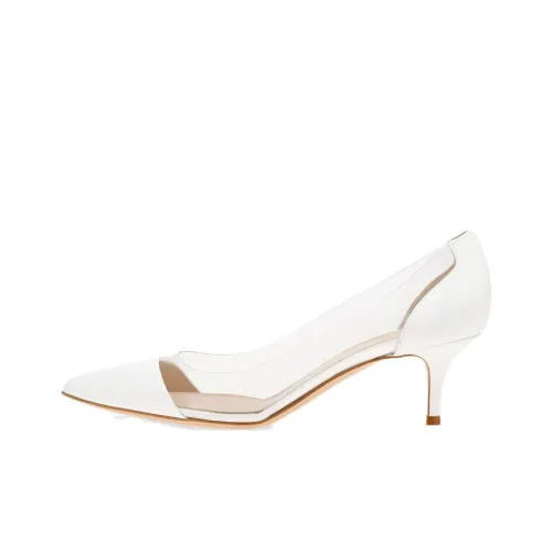 GIANVITO ROSSI Plexi Высокие каблуки Белый Женские