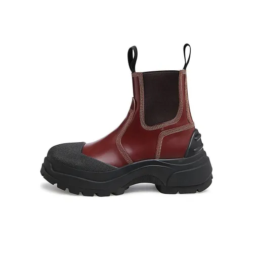 Maison Margiela Челси Бургундский Женские