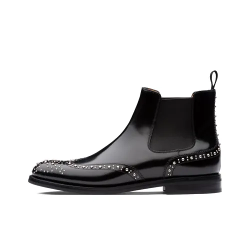 CHURCH'S Ankle Длина (размер в длину) Челси Женские Черный