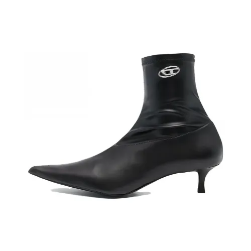 DIESEL Ботильоны 5 см Женские Черные