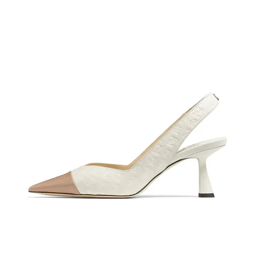 Jimmy Choo Узкий каблук Высокие каблуки 6,5 см Женские Балетный розовый