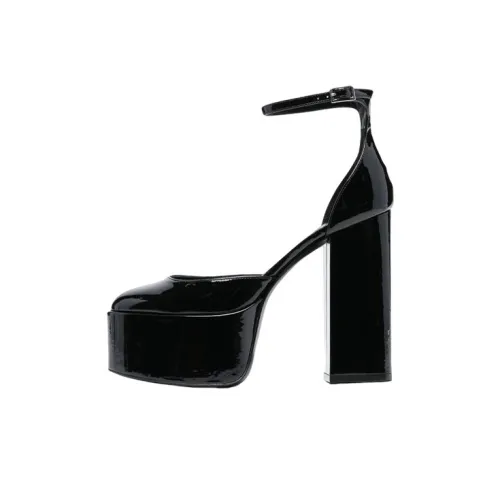 Paris Texas Грубый каблук Высокие каблуки Женские Черный